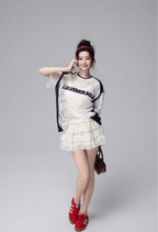 Lace Panel Jersey Tee and Ruffle Mini Skirt Set - COPPING THREADS - LulusMiracle