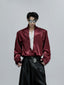 Lace-Panel Layered V-Neck Shirt - COPPING THREADS - Argue Culture