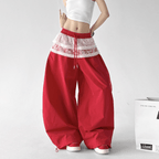 Lace Panel Wide - Leg Pants - CT6102 - COPPING THREADS - CT Select
