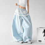 Lace Panel Wide - Leg Pants - CT6102 - COPPING THREADS - CT Select