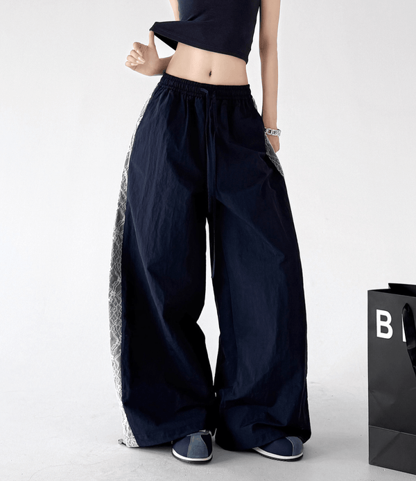Lace Panel Wide - Leg Pants - CT66127 - COPPING THREADS - CT Select