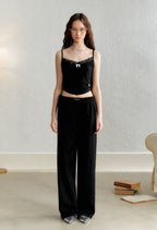 Lace Puff Sleeve Overlay Top - COPPING THREADS - AYF