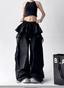 Lace Ruffle Layered Skirt - Paneled Wide Leg Pants - COPPING THREADS - CT Select