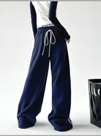 Lace Stripe Wide - Leg Sweatpants - COPPING THREADS - CT Select