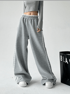 Lace Stripe Wide - Leg Sweatpants - COPPING THREADS - CT Select