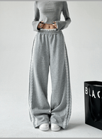 Lace Stripe Wide - Leg Sweatpants - COPPING THREADS - CT Select