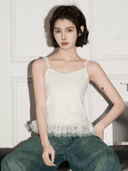 Lace Trim Cami Top - COPPING THREADS - CT Select