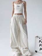 Lace Trim Fitted Ribbed Tank Top - COPPING THREADS - CT Select