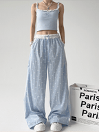 Lace Trim Fitted Ribbed Tank Top - COPPING THREADS - CT Select