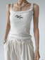 Lace Trim Fitted Ribbed Tank Top - COPPING THREADS - CT Select