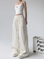 Lace Trim Fitted Ribbed Tank Top - COPPING THREADS - CT Select