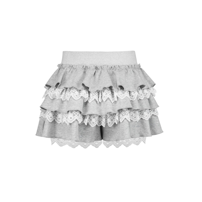 Lace Trimmed Cake Skirt - COPPING THREADS - AYF