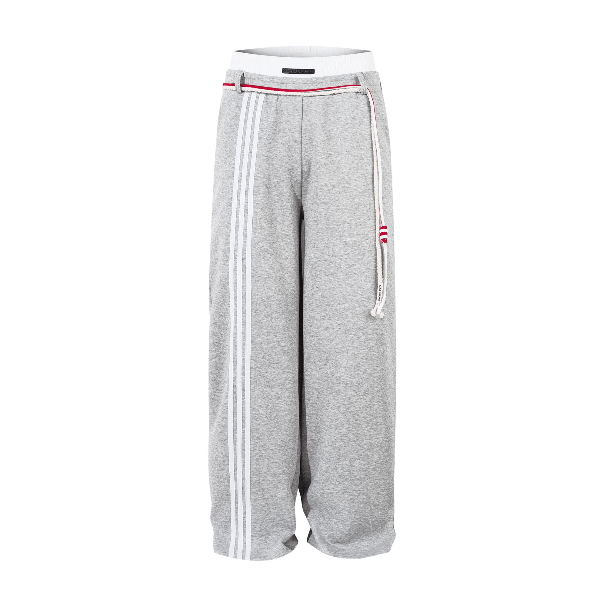 Lace - Up Stripe Wide - Leg Sweatpants - COPPING THREADS - CT Select
