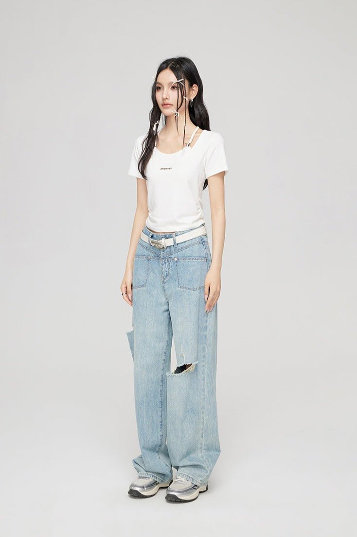 Layered Cut - Out Tee - COPPING THREADS - CT Select