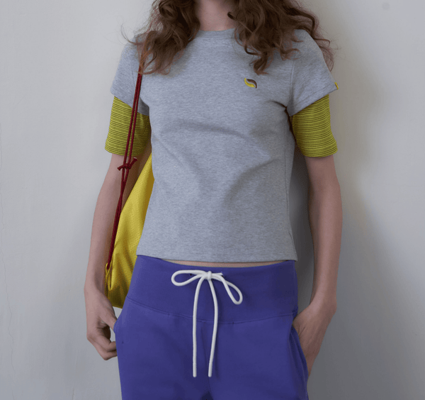 Layered - Look Contrast Sleeve Slim Fit Tee - COPPING THREADS - CHICISLAND