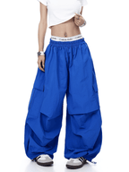 Layered Pocket Wide - Leg Paratrooper Cargo Pants - COPPING THREADS - CT Select