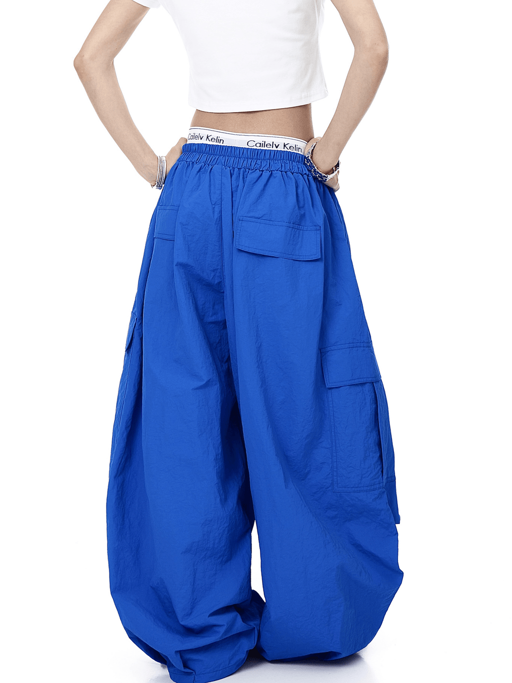 Layered Pocket Wide - Leg Paratrooper Cargo Pants - COPPING THREADS - CT Select