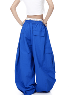 Layered Pocket Wide - Leg Paratrooper Cargo Pants - COPPING THREADS - CT Select