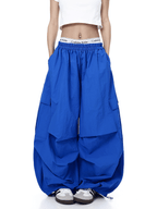 Layered Pocket Wide - Leg Paratrooper Cargo Pants - COPPING THREADS - CT Select