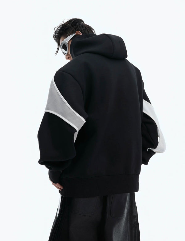 Layered Tie-Detail Padded-Shoulder T-Shirt - COPPING THREADS - Argue Culture