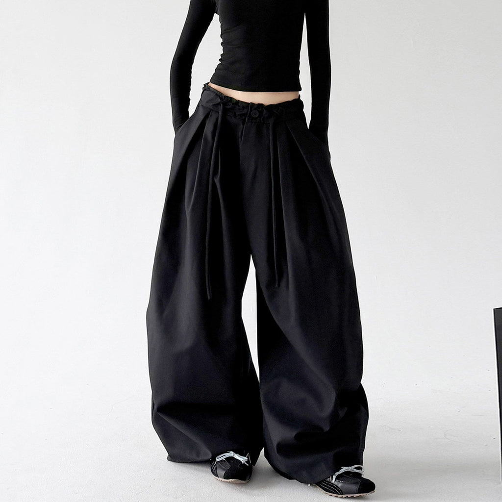 Layered-Waist Balloon Pants - CT3113 - COPPING THREADS - CT ORIGINALS