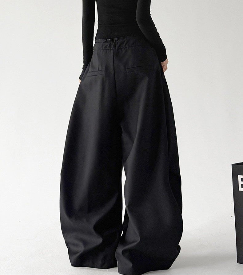 Layered-Waist Balloon Pants - CT3113 - COPPING THREADS - CT ORIGINALS