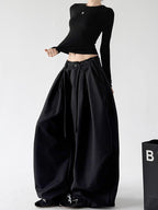 Layered-Waist Balloon Pants - CT3113 - COPPING THREADS - CT ORIGINALS
