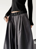 Layered-Waist Balloon Pants - CT3113 - COPPING THREADS - CT ORIGINALS
