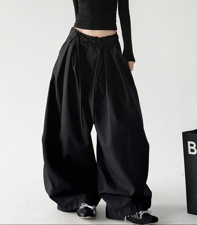 Layered-Waist Balloon Pants - CT3113 - COPPING THREADS - CT ORIGINALS Main image