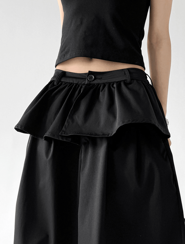 Layered Waist Wide - Leg Pants - CT6205 - COPPING THREADS - CT Select