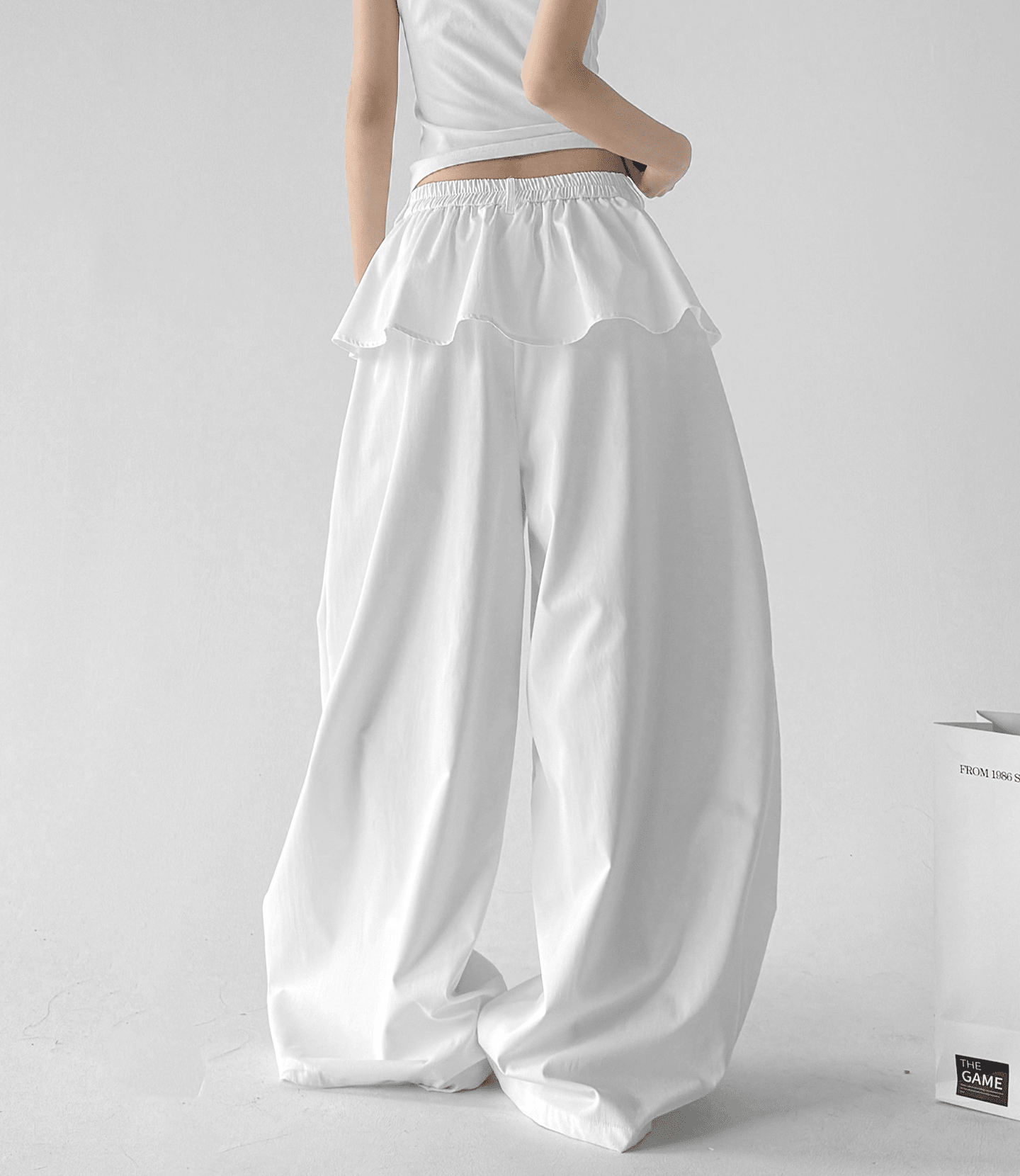 Layered Waist Wide - Leg Pants - CT6205 - COPPING THREADS - CT Select