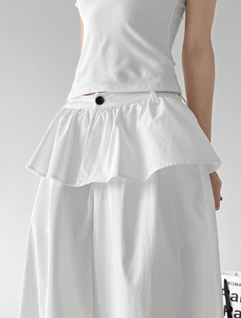Layered Waist Wide - Leg Pants - CT6205 - COPPING THREADS - CT Select