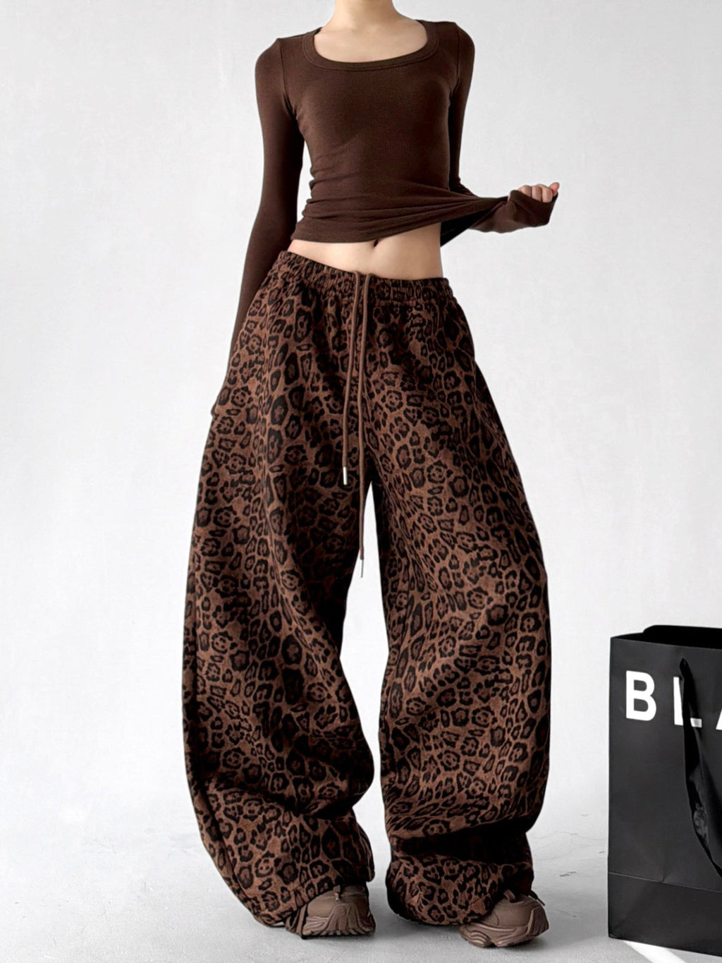 Leopard Balloon Pants - CT897 - COPPING THREADS - CT ORIGINALS