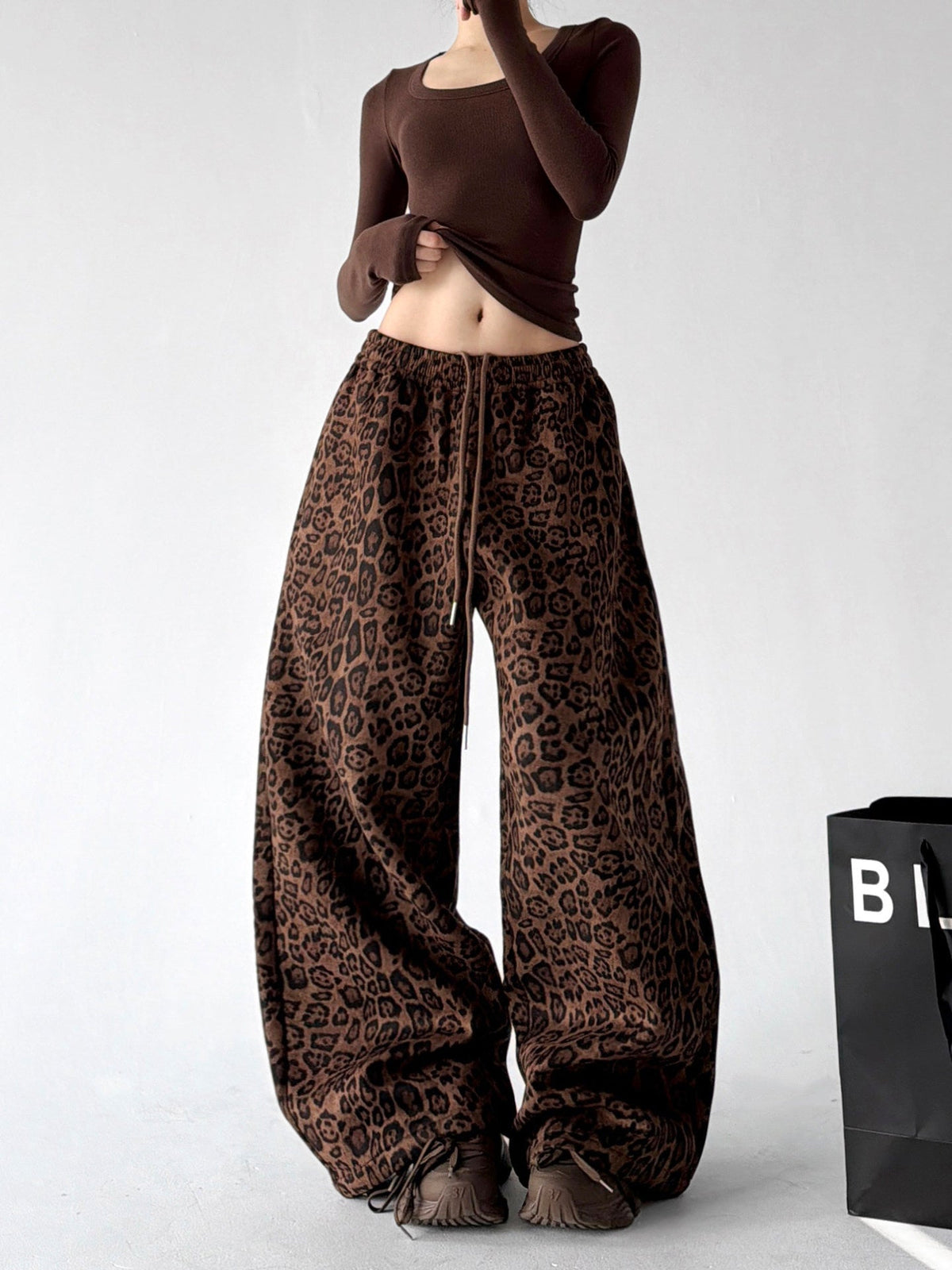 Leopard Balloon Pants - CT897 - COPPING THREADS - CT ORIGINALS