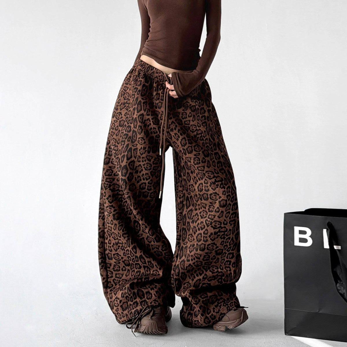 Leopard Balloon Pants - CT897 - COPPING THREADS - CT ORIGINALS