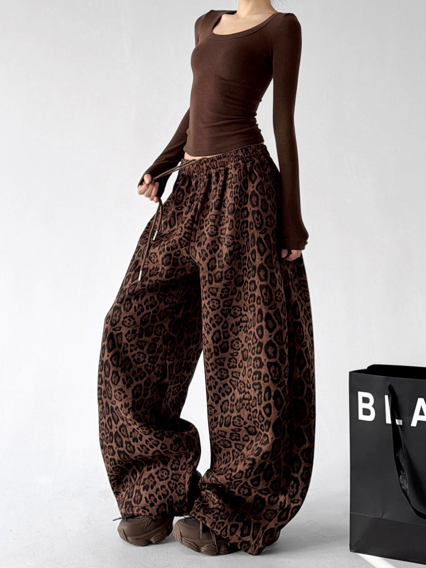 Leopard Balloon Pants - CT897 Secondary image