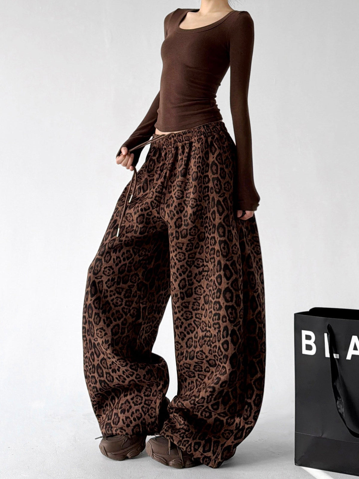 Leopard Balloon Pants - CT897 - COPPING THREADS - CT ORIGINALS