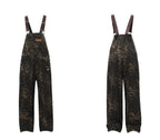 Leopard Print Denim Overalls - COPPING THREADS - CT Select