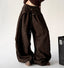 Leopard-Print Rounded Wide-Leg Pants - COPPING THREADS - CT ORIGINALS