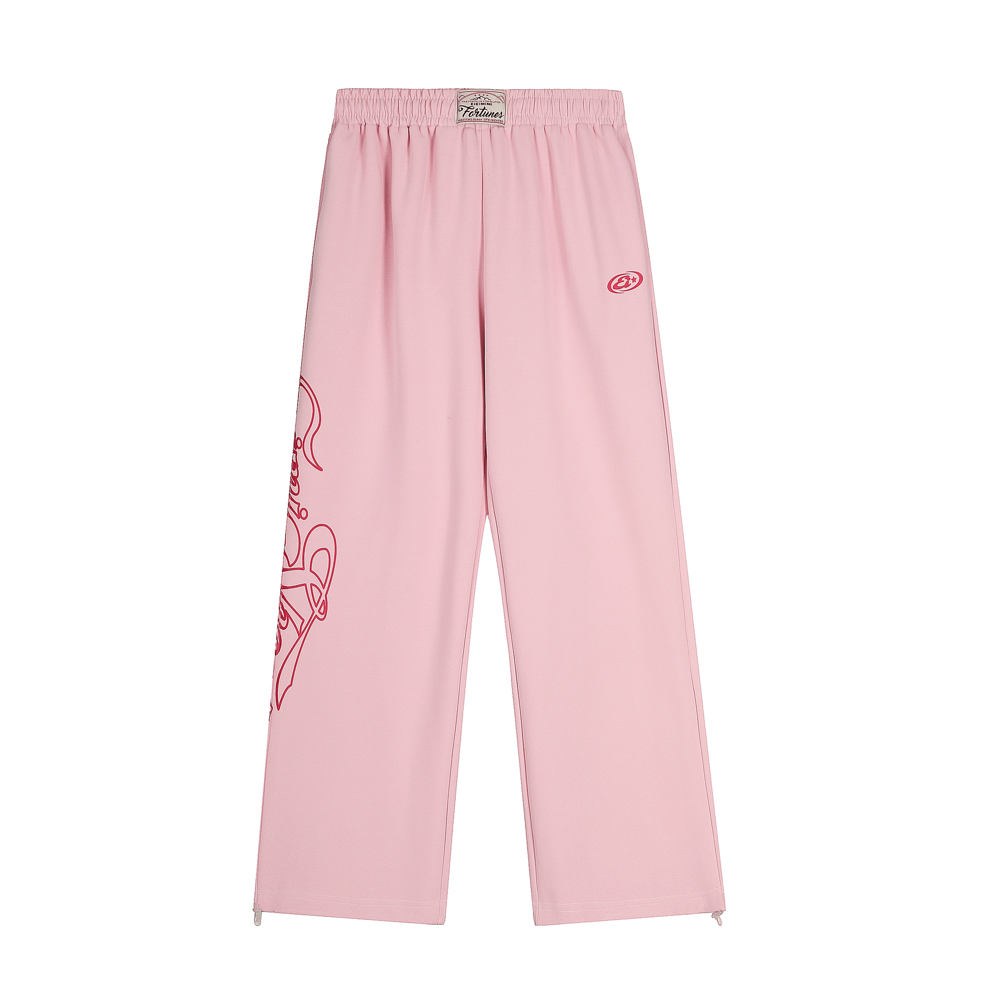 Letter Graphics Wide‑leg Sweatpants - COPPING THREADS - CT Select