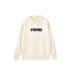 Letter Knitted Hoodie Sweater - COPPING THREADS - CT Select