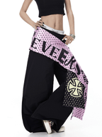 Letter Layered Apron Scythe Parachute Pants - COPPING THREADS - CT Select