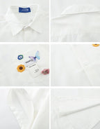 Letter Print Short Sleeve Shirt - COPPING THREADS - FOLK LANE