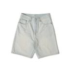 Light - Wash Vintage Pleated Denim Shorts - COPPING THREADS - MOROMORO