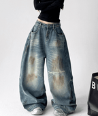 Lightning Wash Baggy Wide - Leg Jeans - COPPING THREADS - CT Select