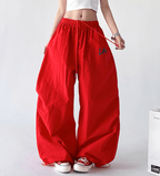 Like Print Parachute Wide - Leg Pants – CT190 - COPPING THREADS - CT Select