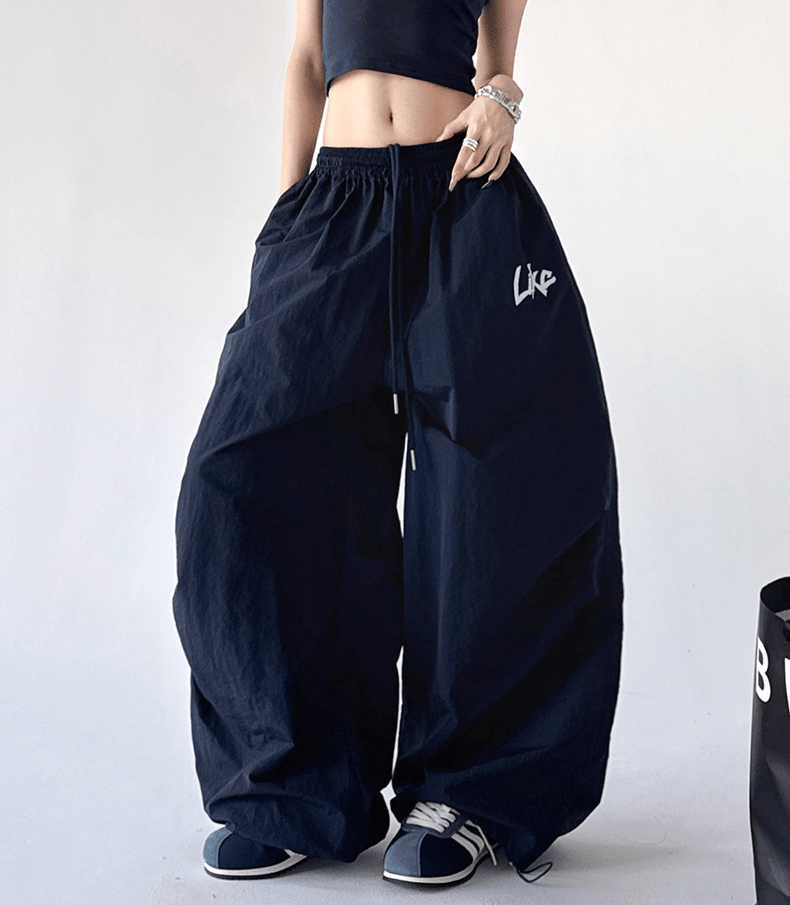 Like Print Parachute Wide - Leg Pants – CT190 - COPPING THREADS - CT Select