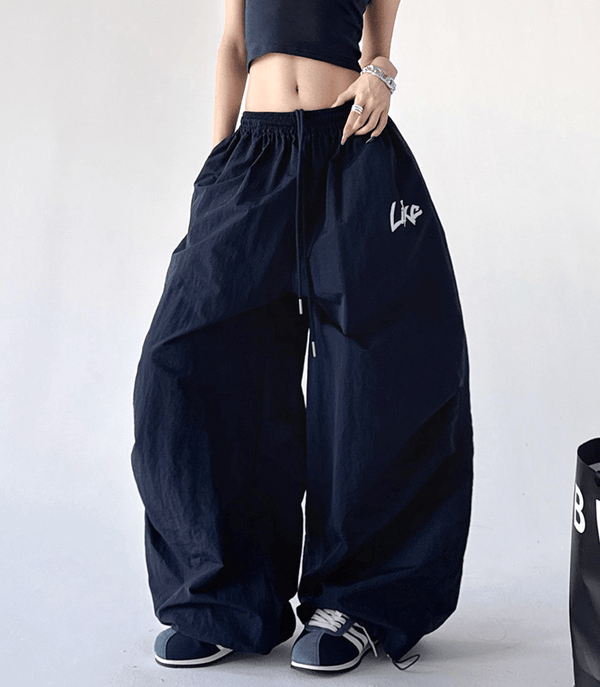 Like Print Parachute Wide - Leg Pants – CT190 - COPPING THREADS - CT Select