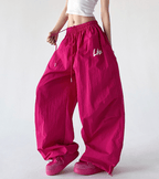 Like Print Parachute Wide - Leg Pants – CT190 - COPPING THREADS - CT Select