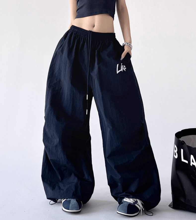 Like Print Parachute Wide - Leg Pants – CT190 - COPPING THREADS - CT Select